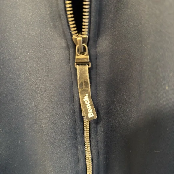 Bench Navy Full-Zip Track Jacket - Picture 4 of 5